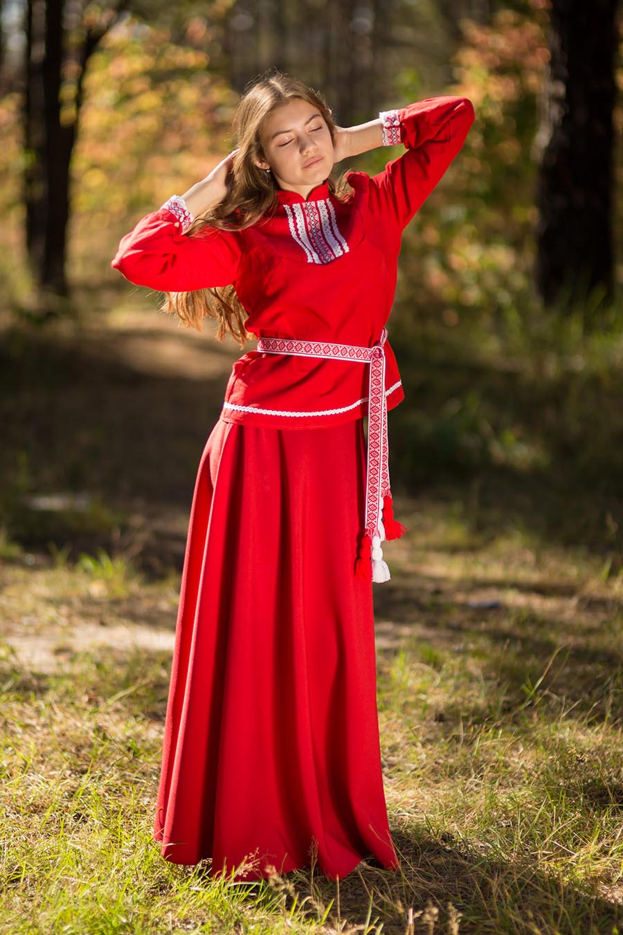 Underwear Women in Slavic costumes in Tabriz