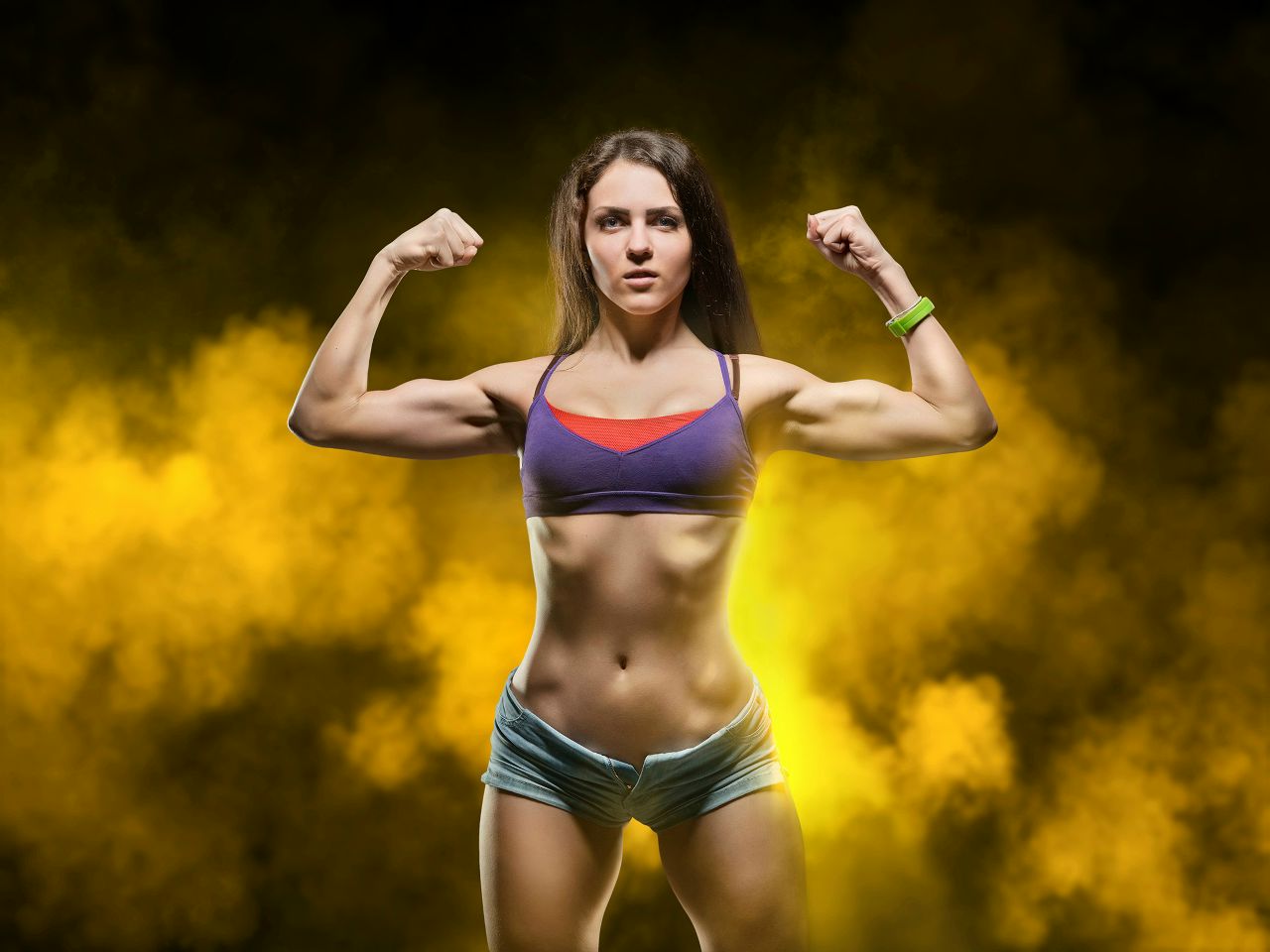 Athletic girls in Tabriz